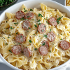 Sausage Alfredo Pasta