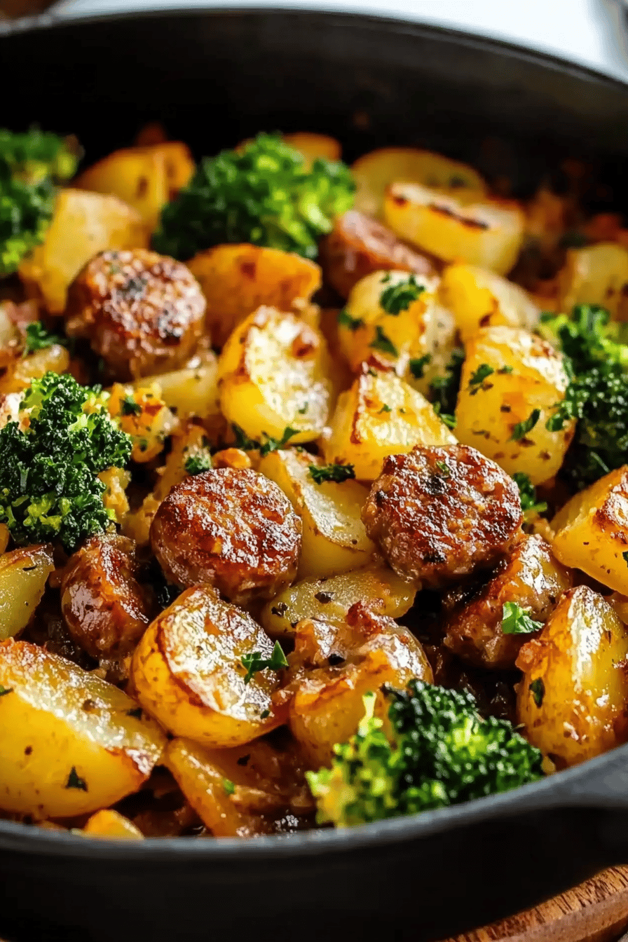 Sausage potato skillet