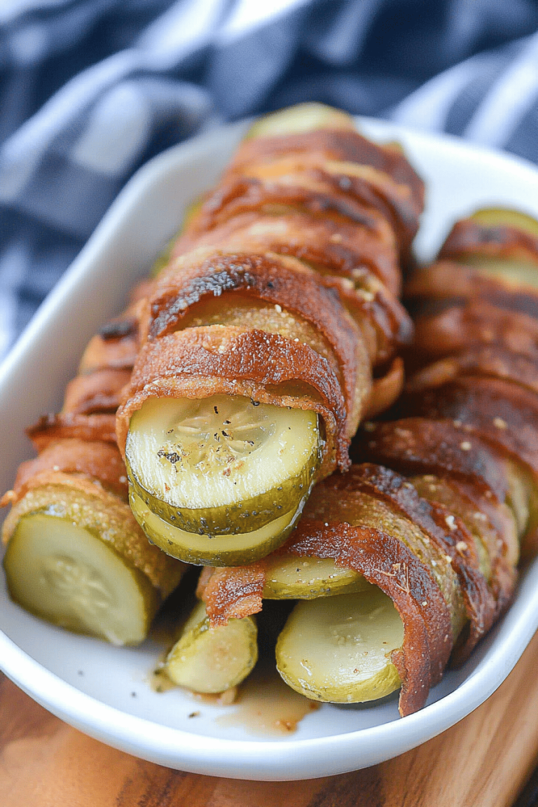Smoked pickles