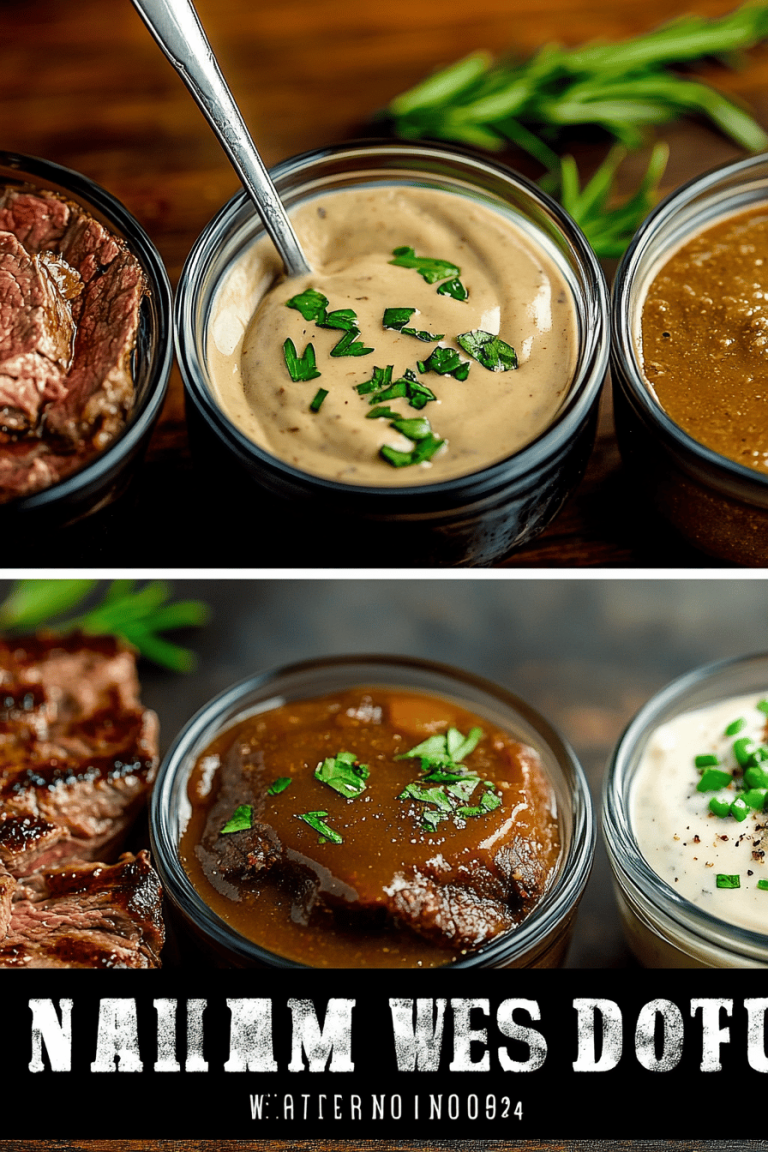 Steak sauces