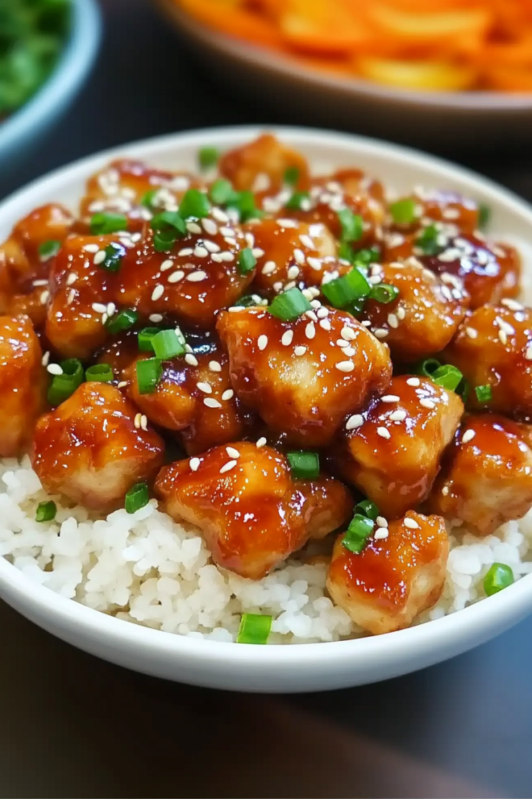 Tangy Orange Sesame Chicken
