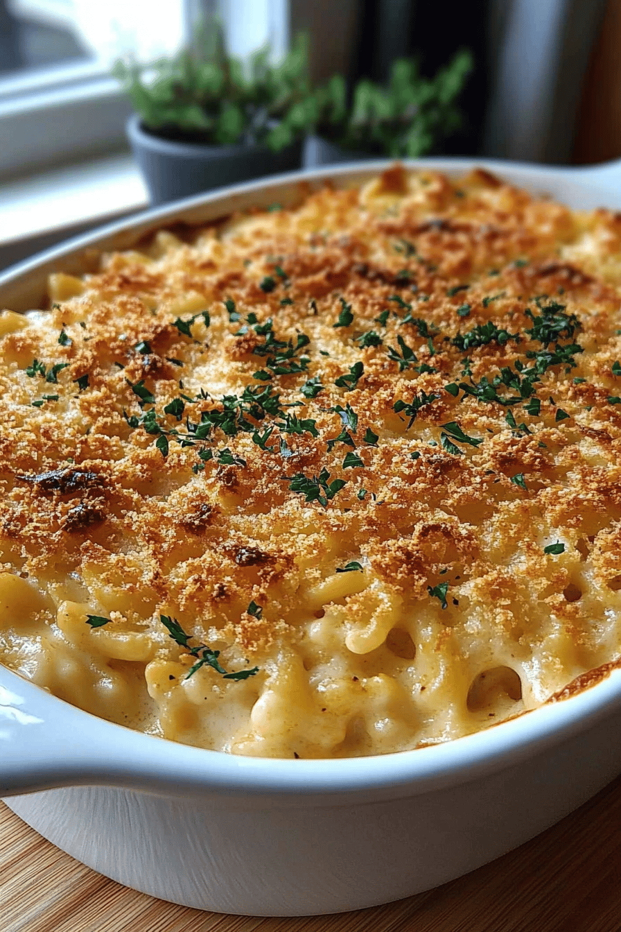 Tuna noodle casserole