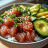 Tuna poke bowl