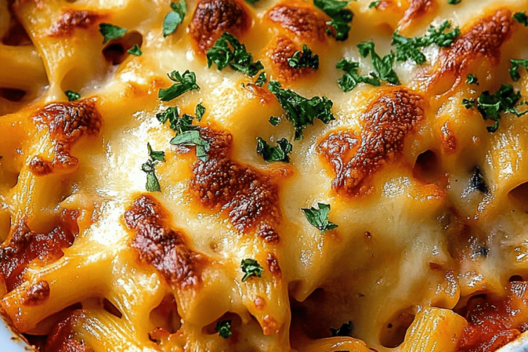 Vegetable pasta bake