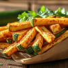 air fryer zucchini fries