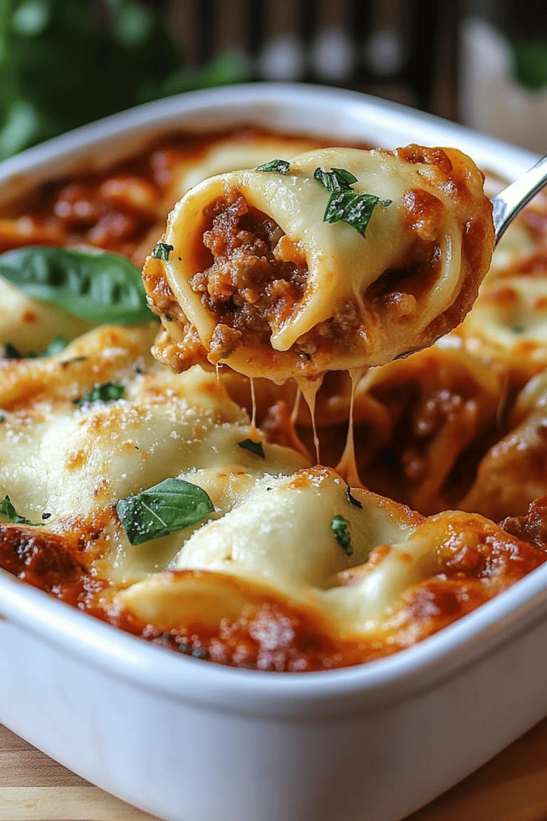 baked tortellini