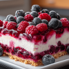 berry jello lasagna