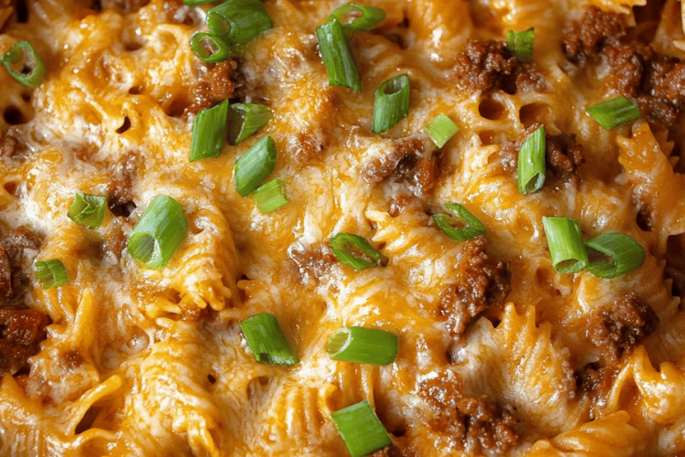 cheeseburger pasta
