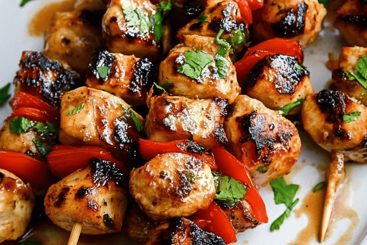 chicken skewers