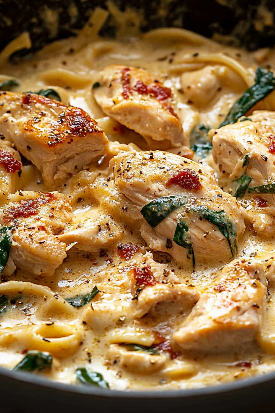 creamy chicken pasta