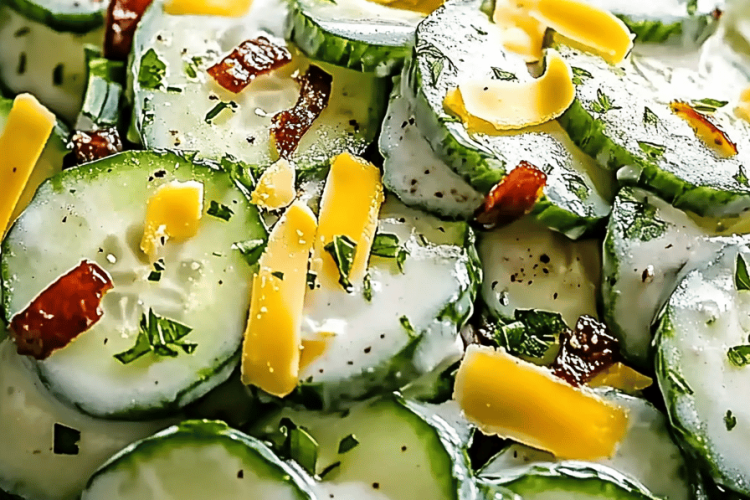 creamy cucumber salad