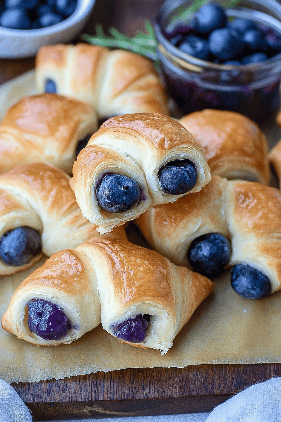 crescent rolls slice on plate showing perfect texture and swirl pattern
