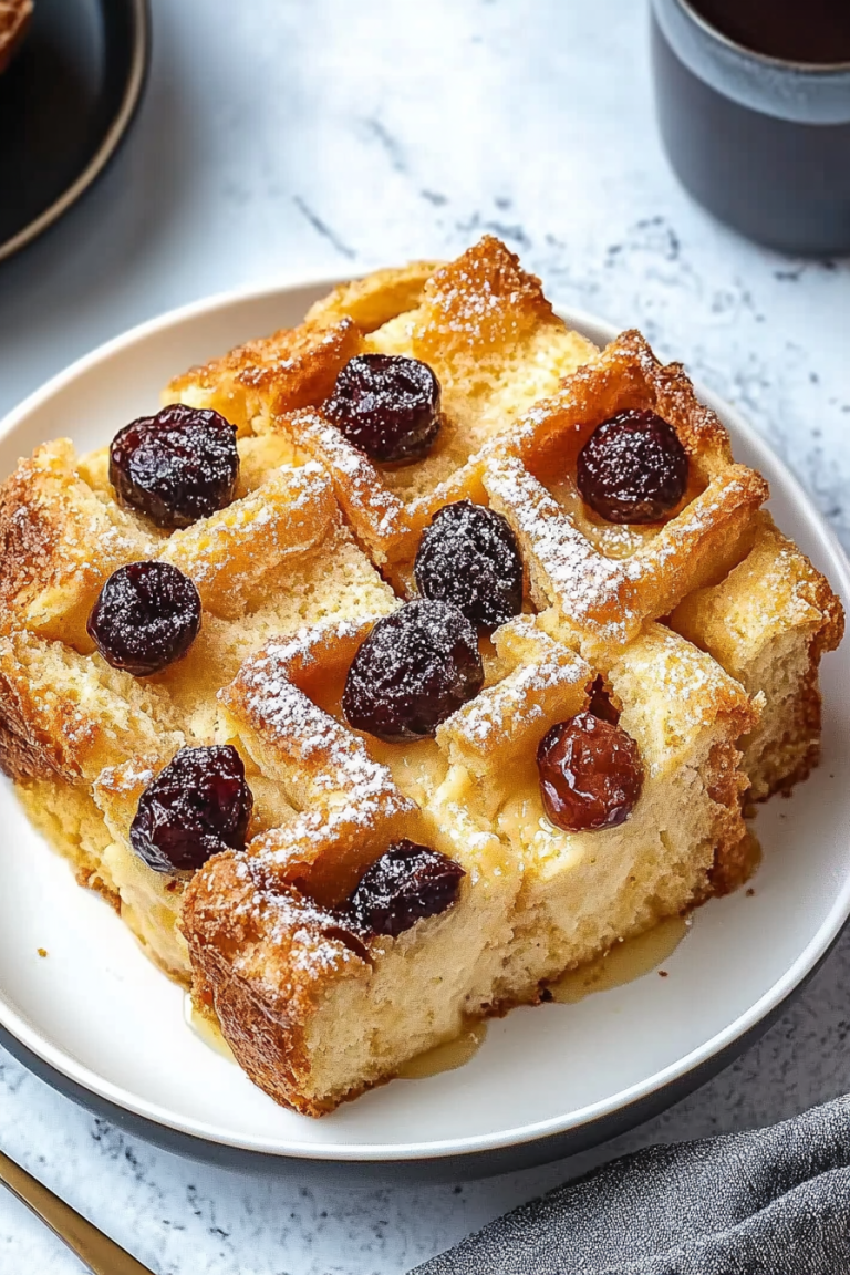 delicious bread pudding