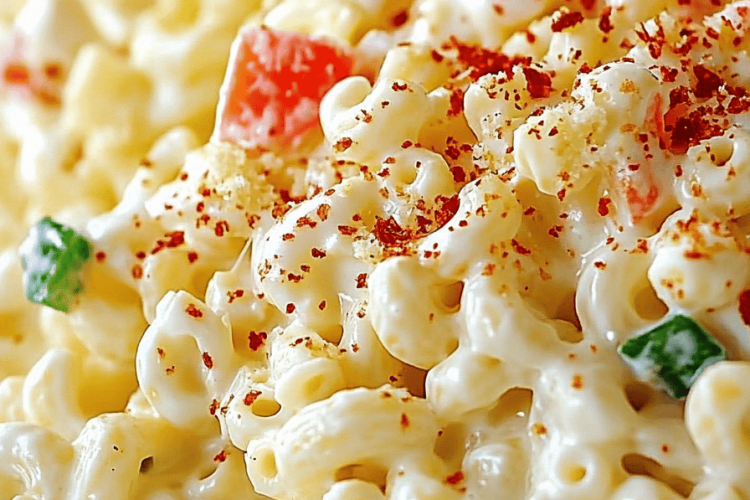 deviled egg macaroni salad
