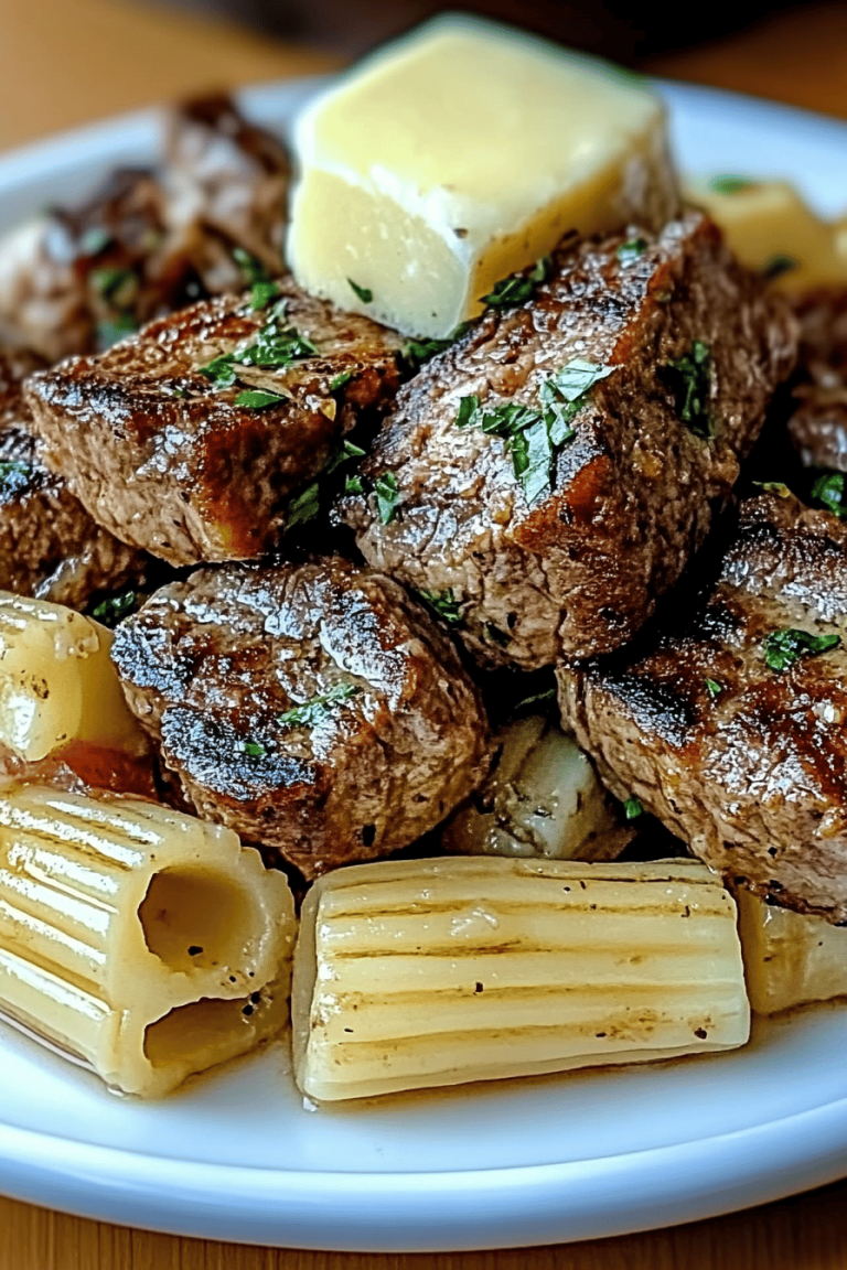garlic butter steak tips
