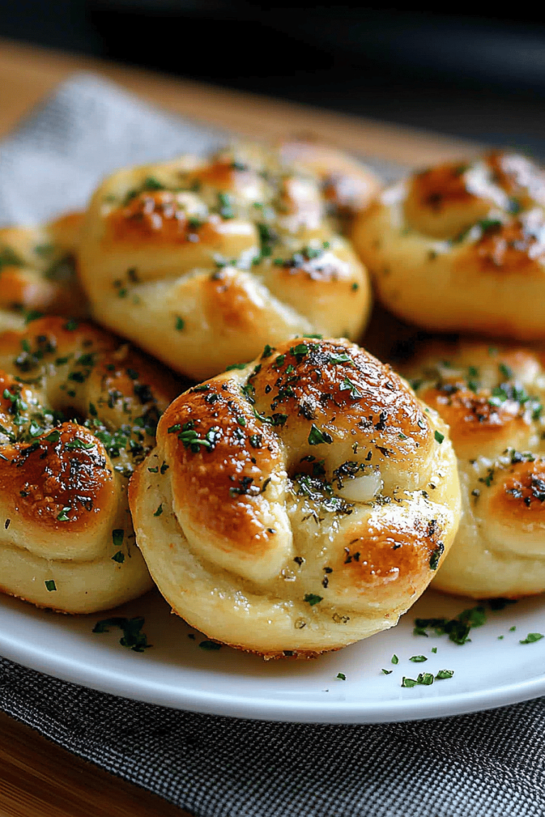 garlic knots recipe