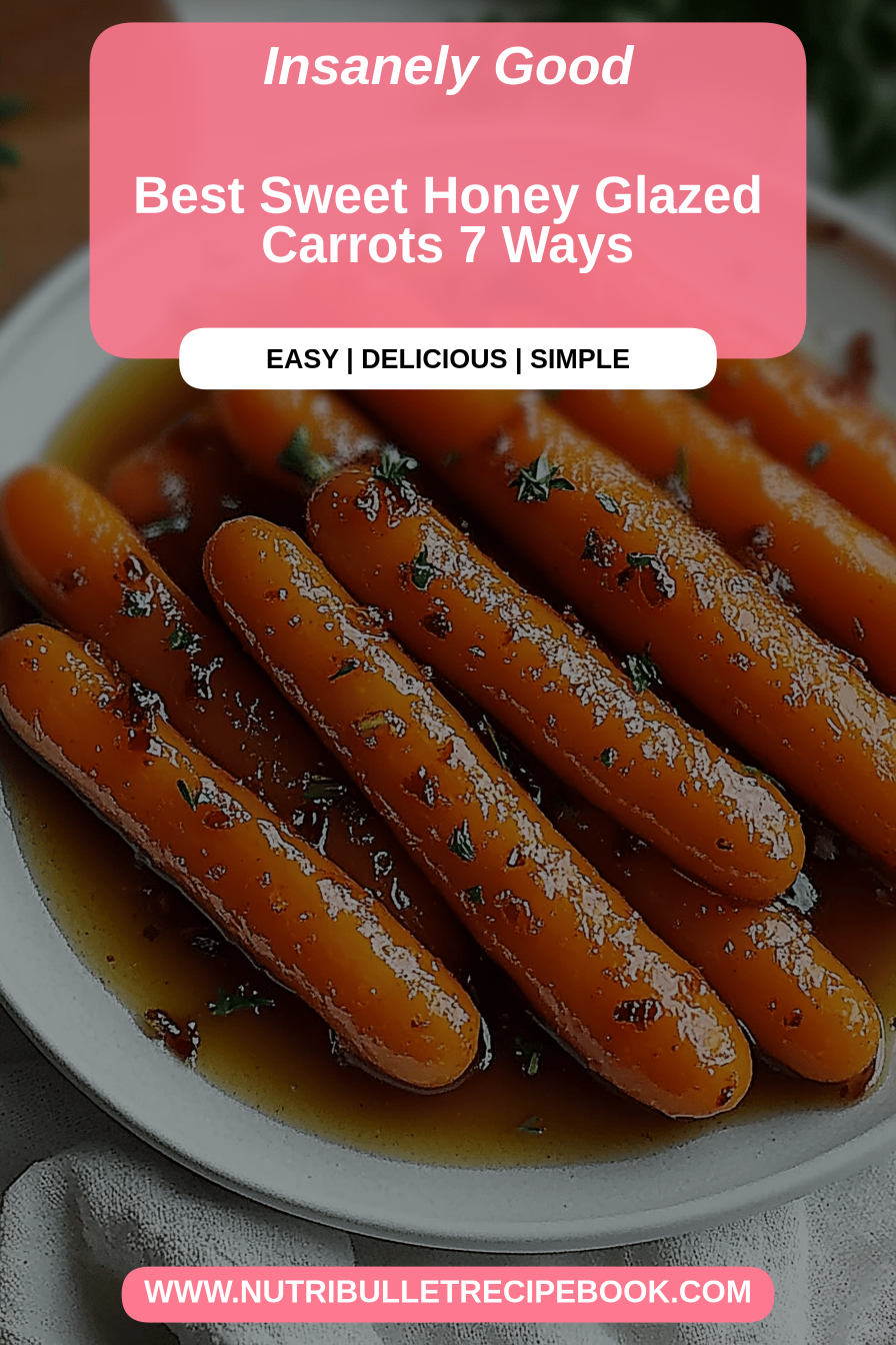 honey glazed carrots final dish beautifully presented and ready to serve