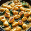 lemon garlic chicken gnocchi