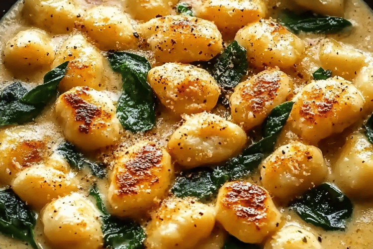 lemon garlic chicken gnocchi