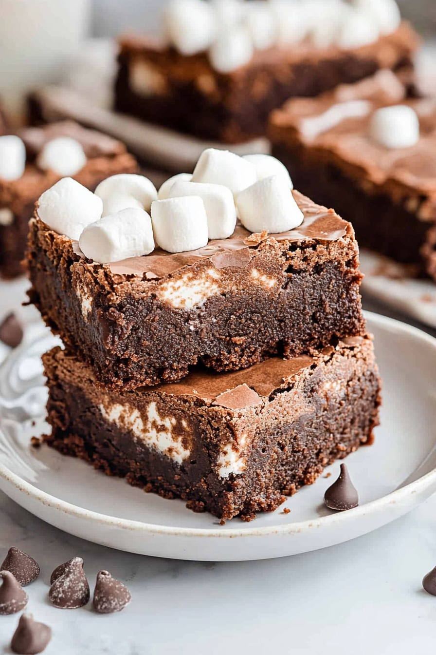 marshmallow brownies