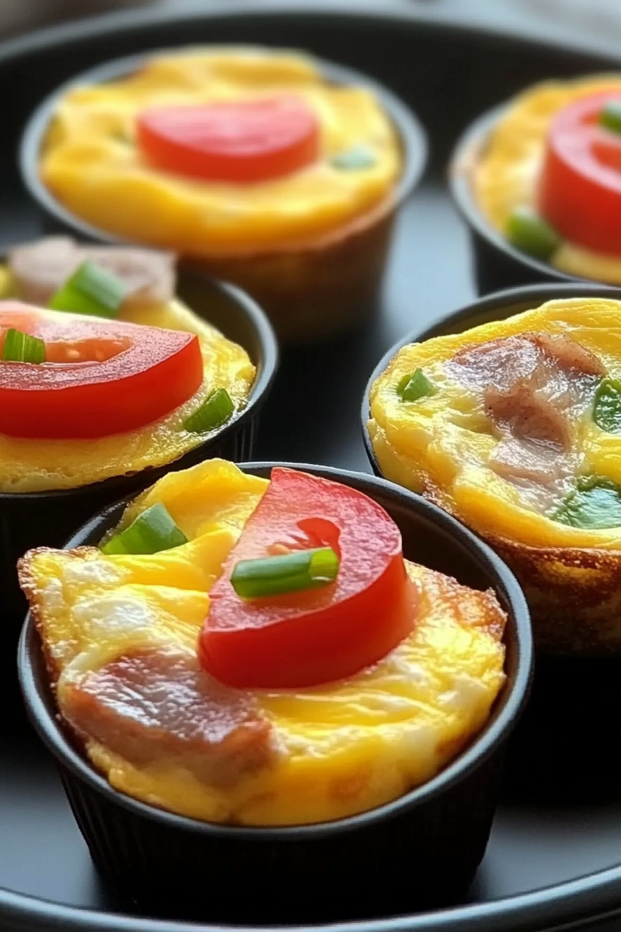 mini breakfast omelets