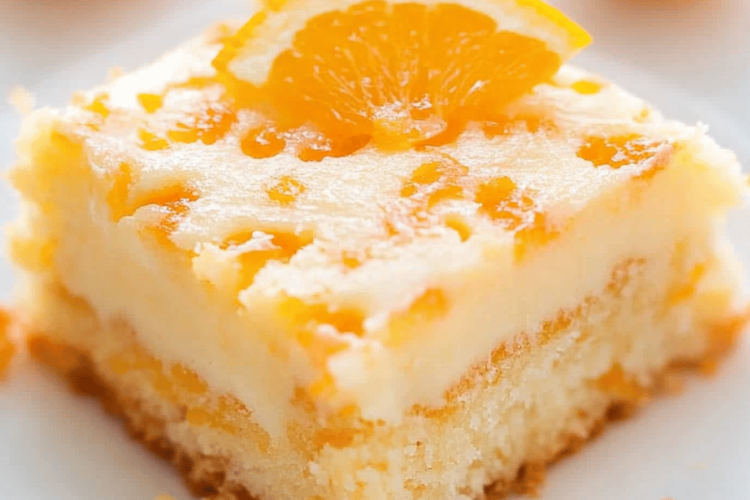 orange poke cake
