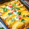 pulled pork enchiladas