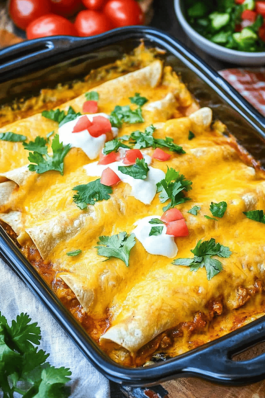pulled pork enchiladas