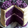 purple velvet cake