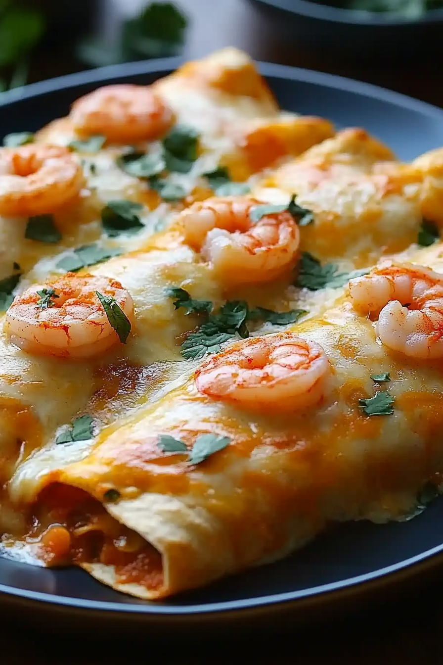 shrimp enchiladas