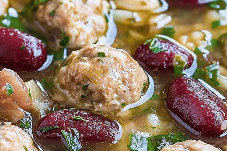 turkey meatball soup