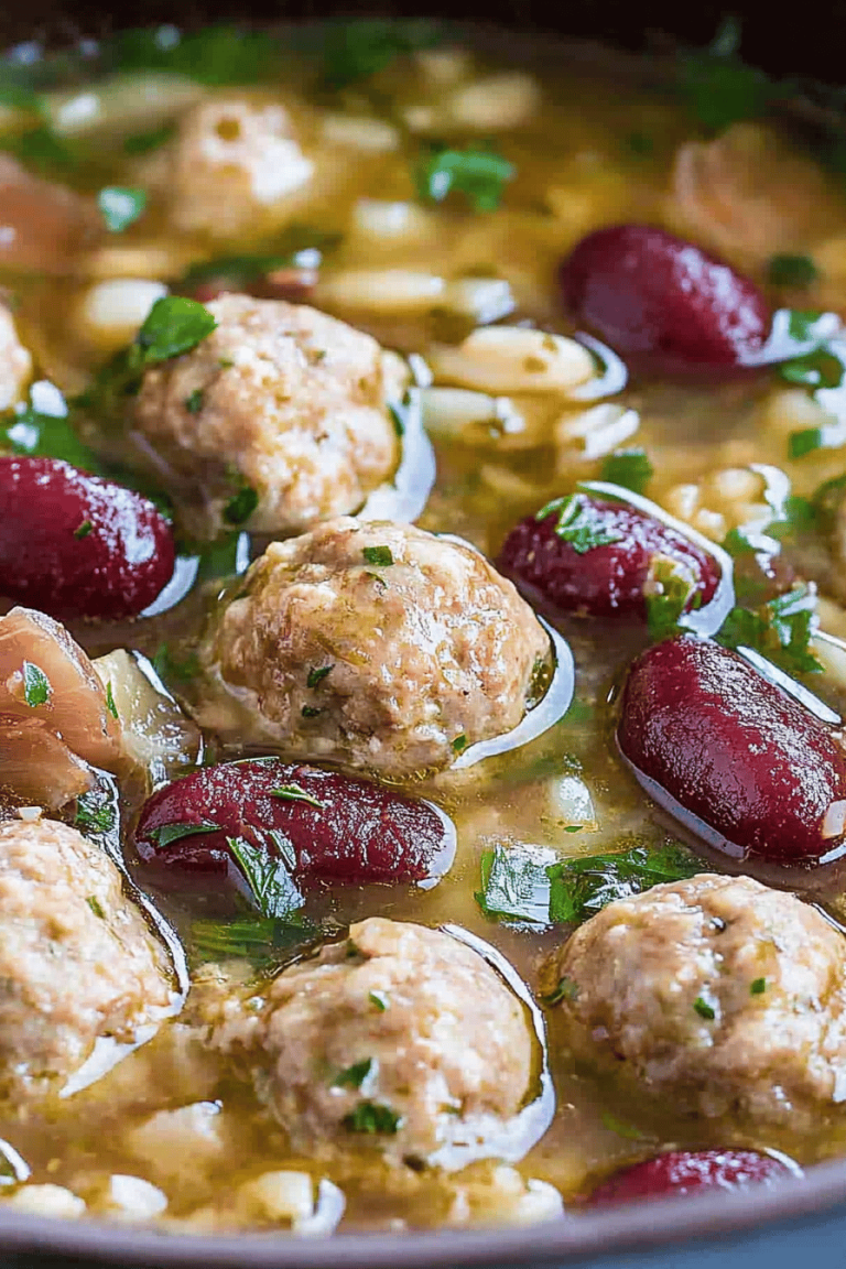 turkey meatball soup