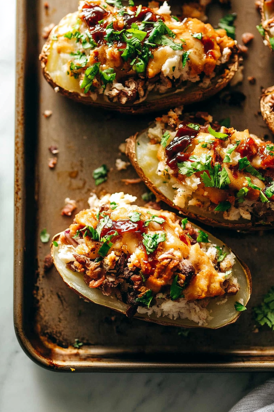 BBQ baked potato