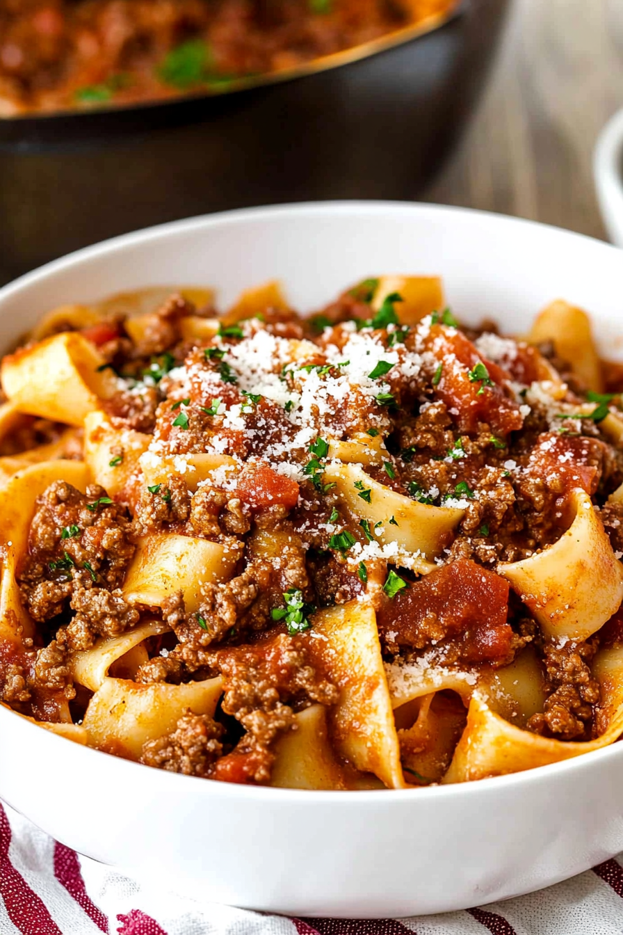 Bolognese sauce