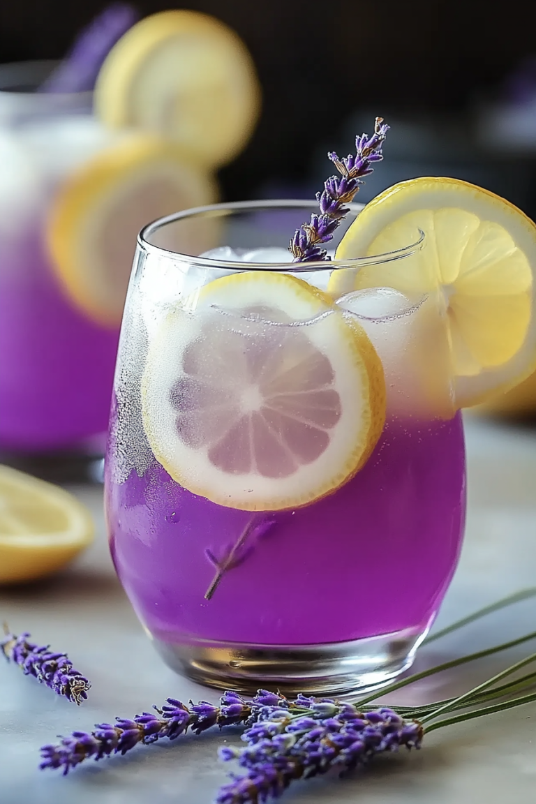 Coconut Lavender Lemonade