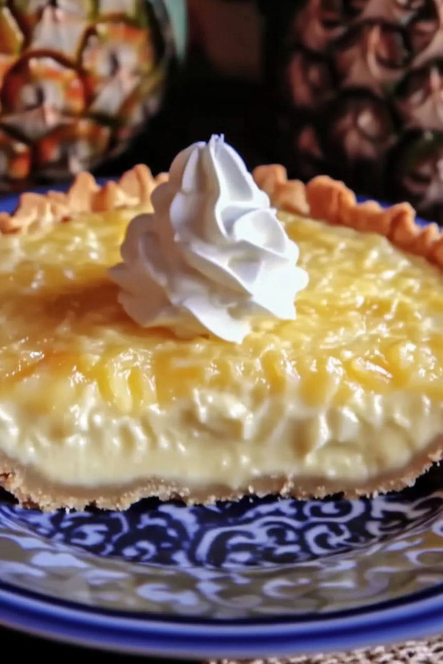 Jims Pineapple Cheese Pie