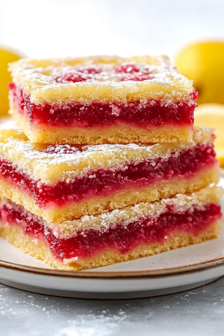 Lemon Raspberry Bars