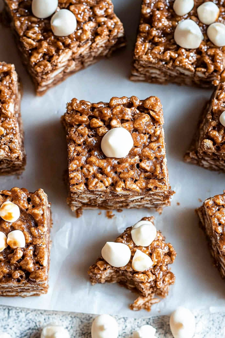 Nutella Rice Krispie Treats