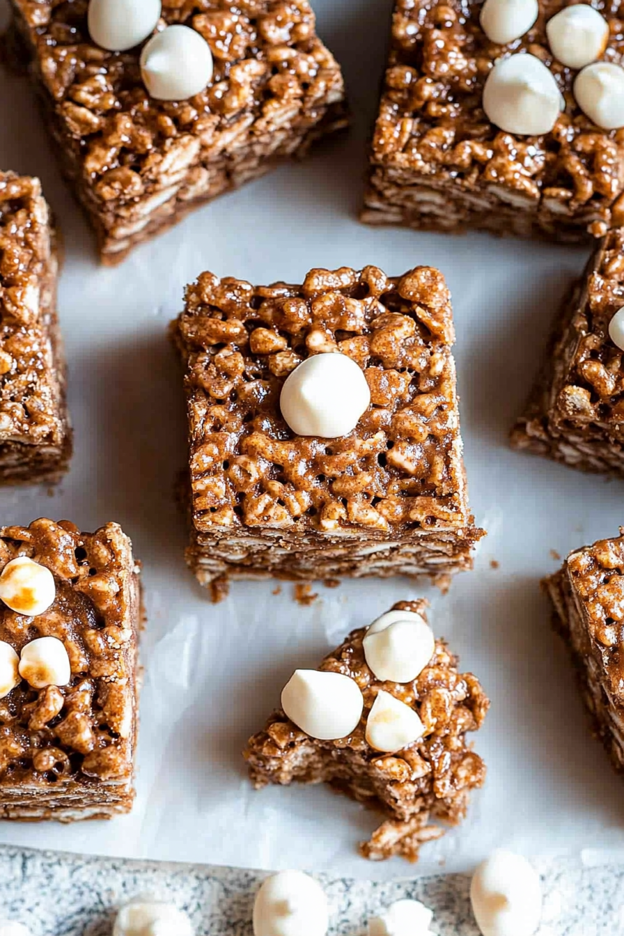 Nutella Rice Krispie Treats
