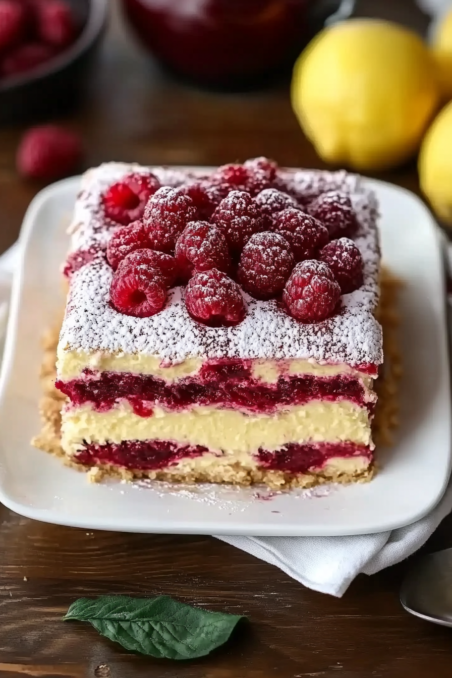 Raspberry Tiramisu