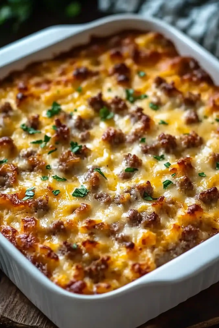 Sausage Hash Brown Casserole