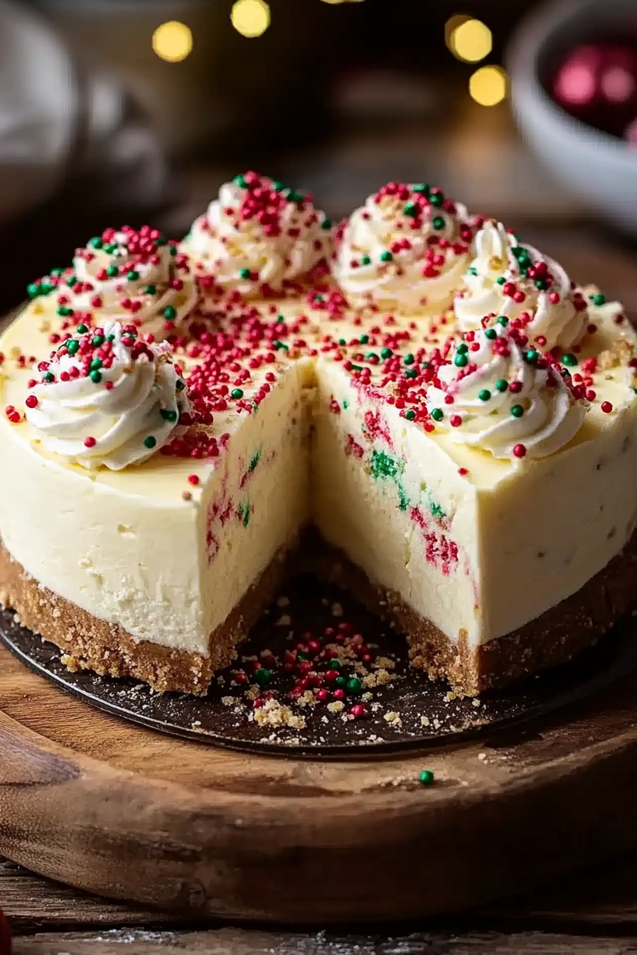 Sugar Cookie Cheesecake