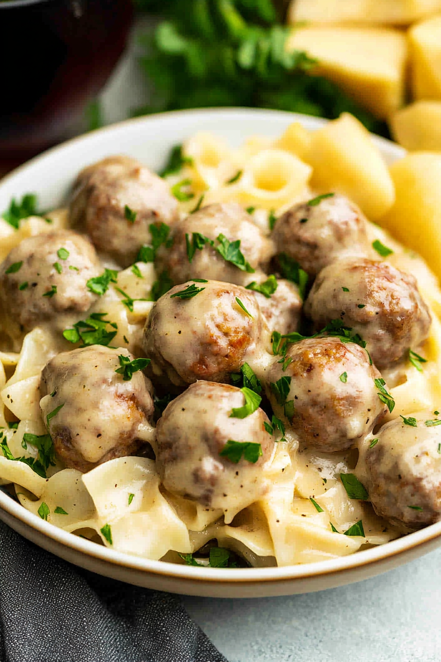 Swedish meatballs recipe
