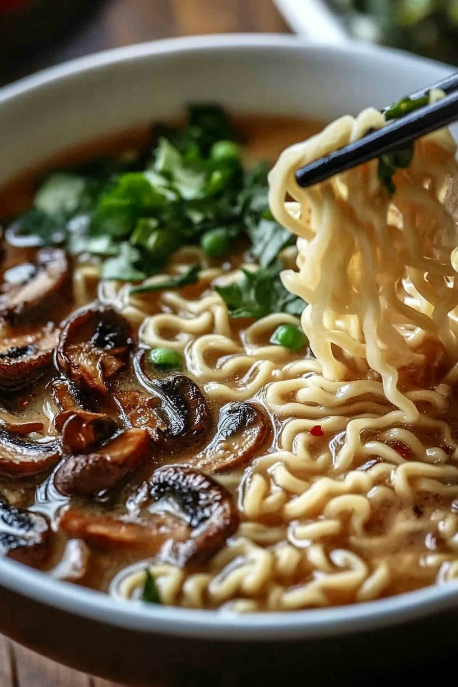 Vegan Mushroom Ramen