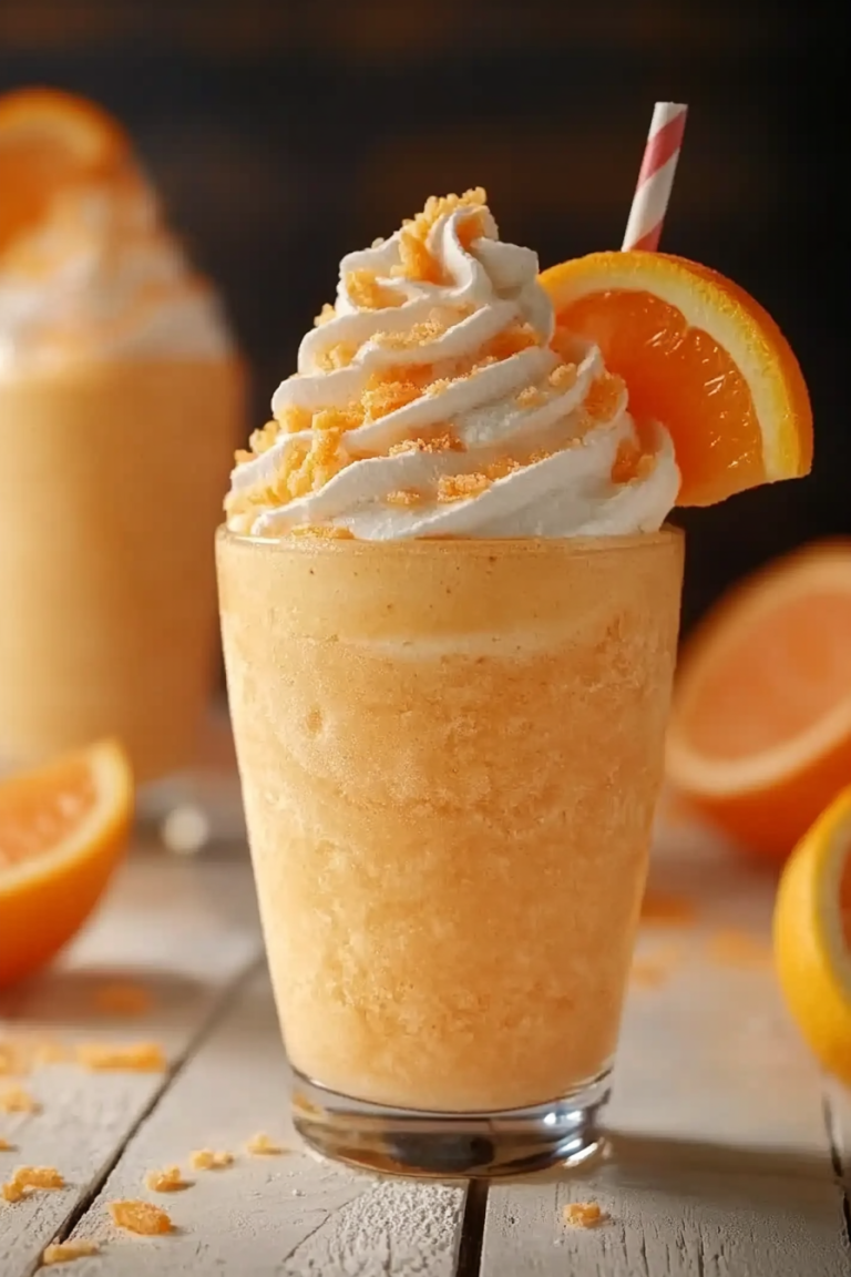 Wendys Creamsicle Frosty