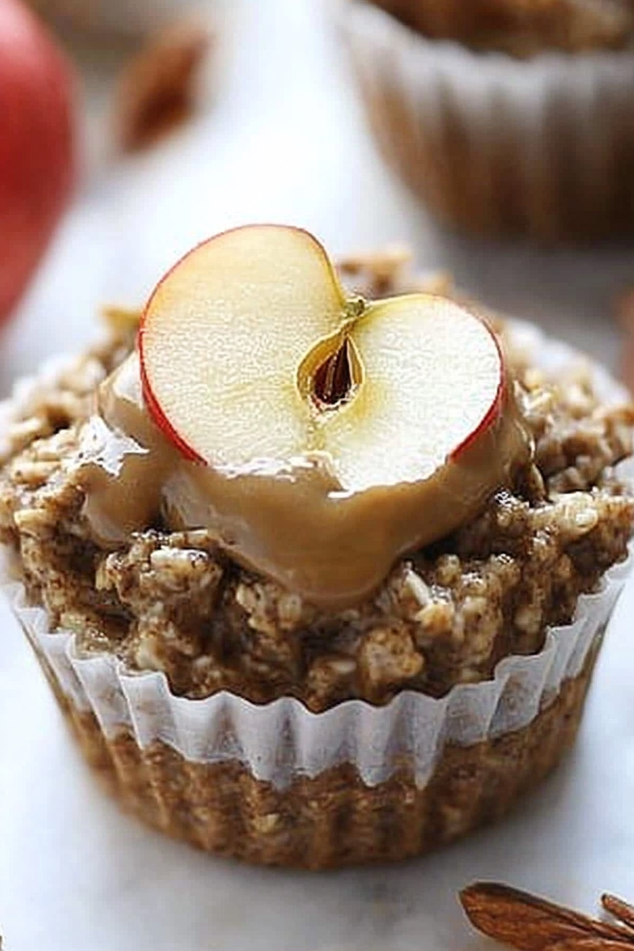 apple chai oatmeal cups
