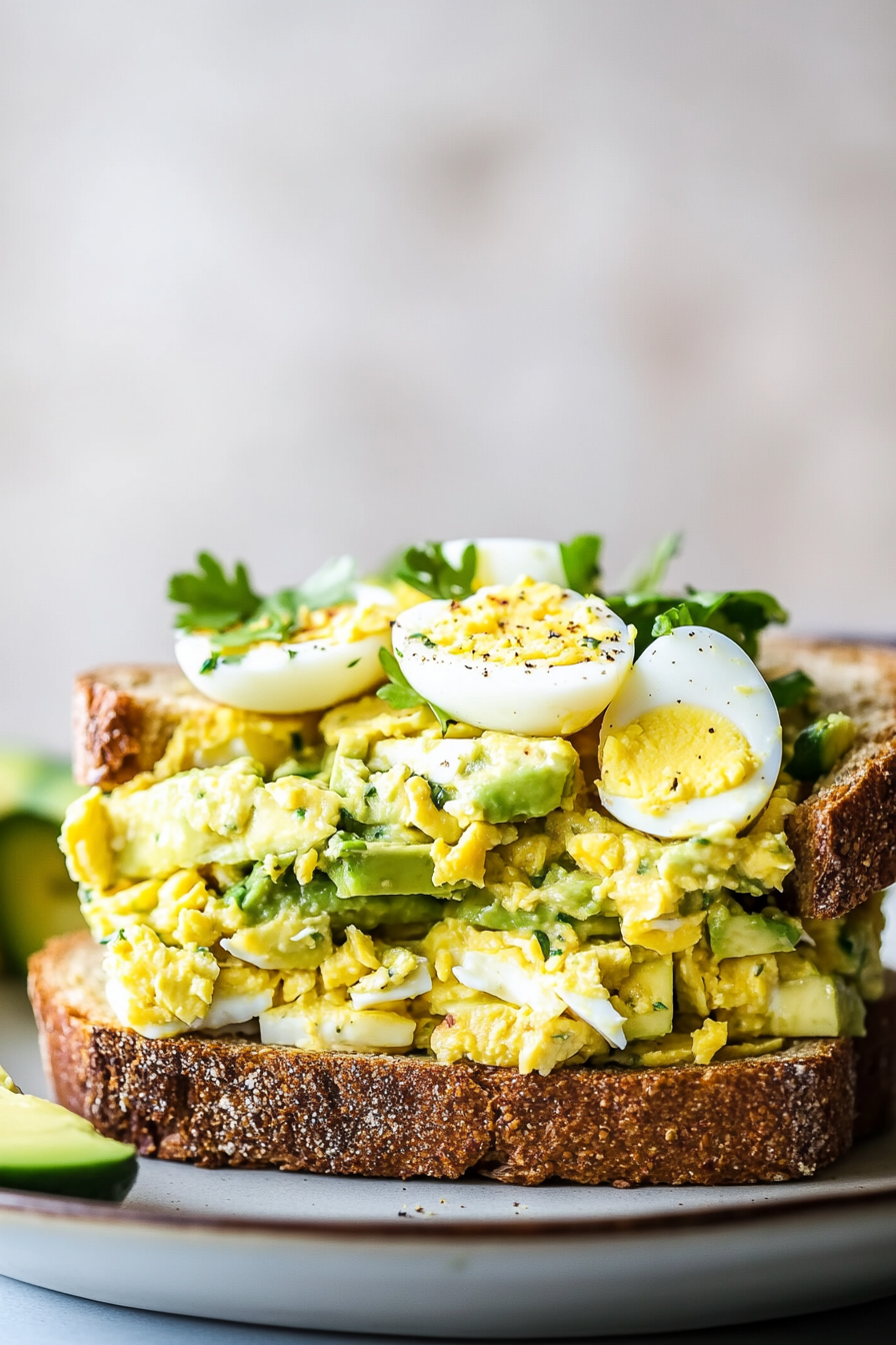 avocado egg salad recipe