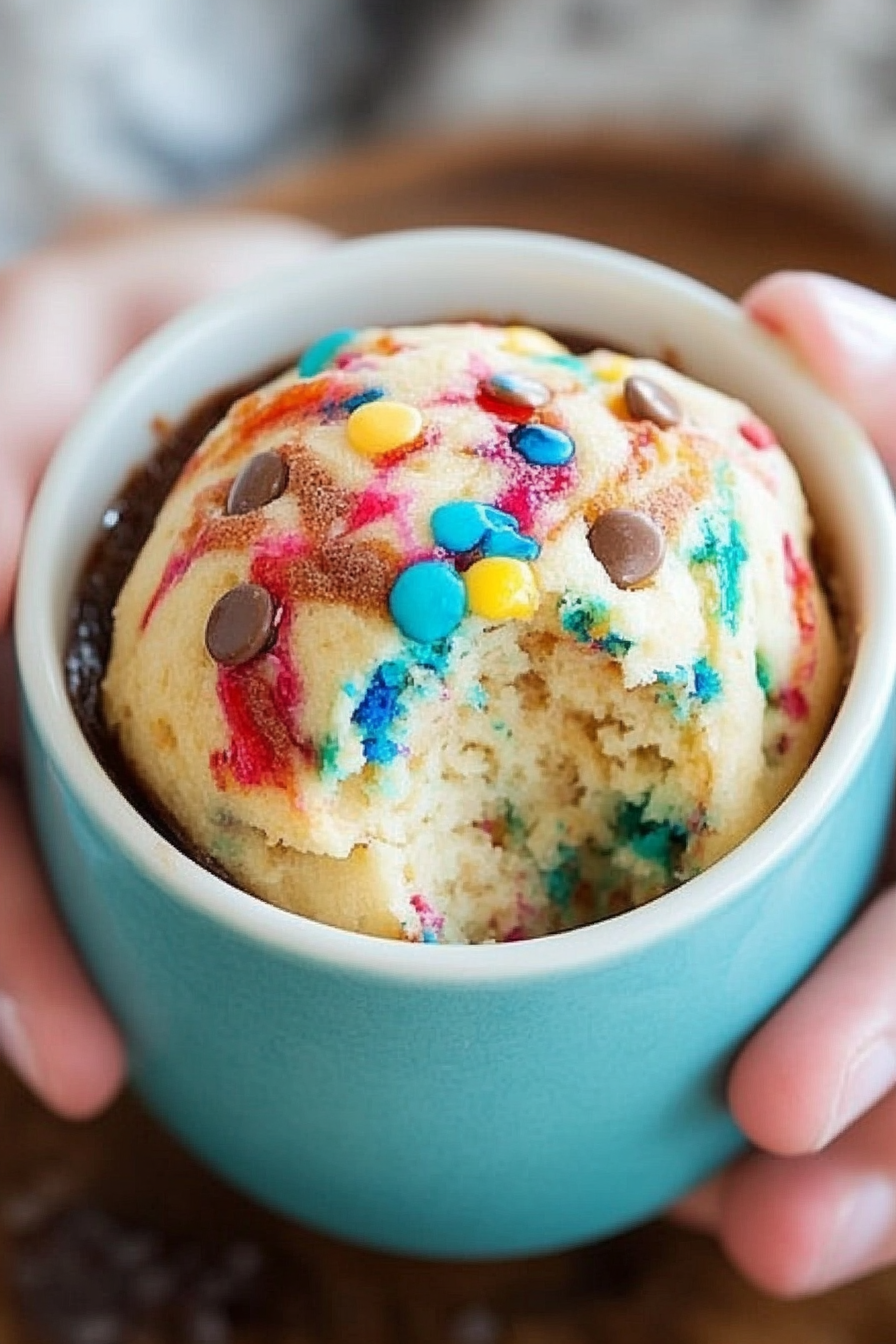 banana bread mug cake
