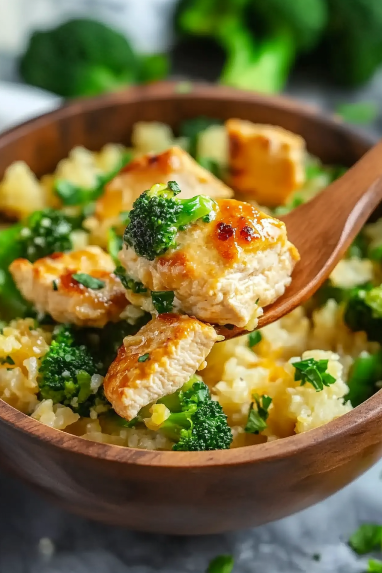 chicken broccoli cauliflower rice
