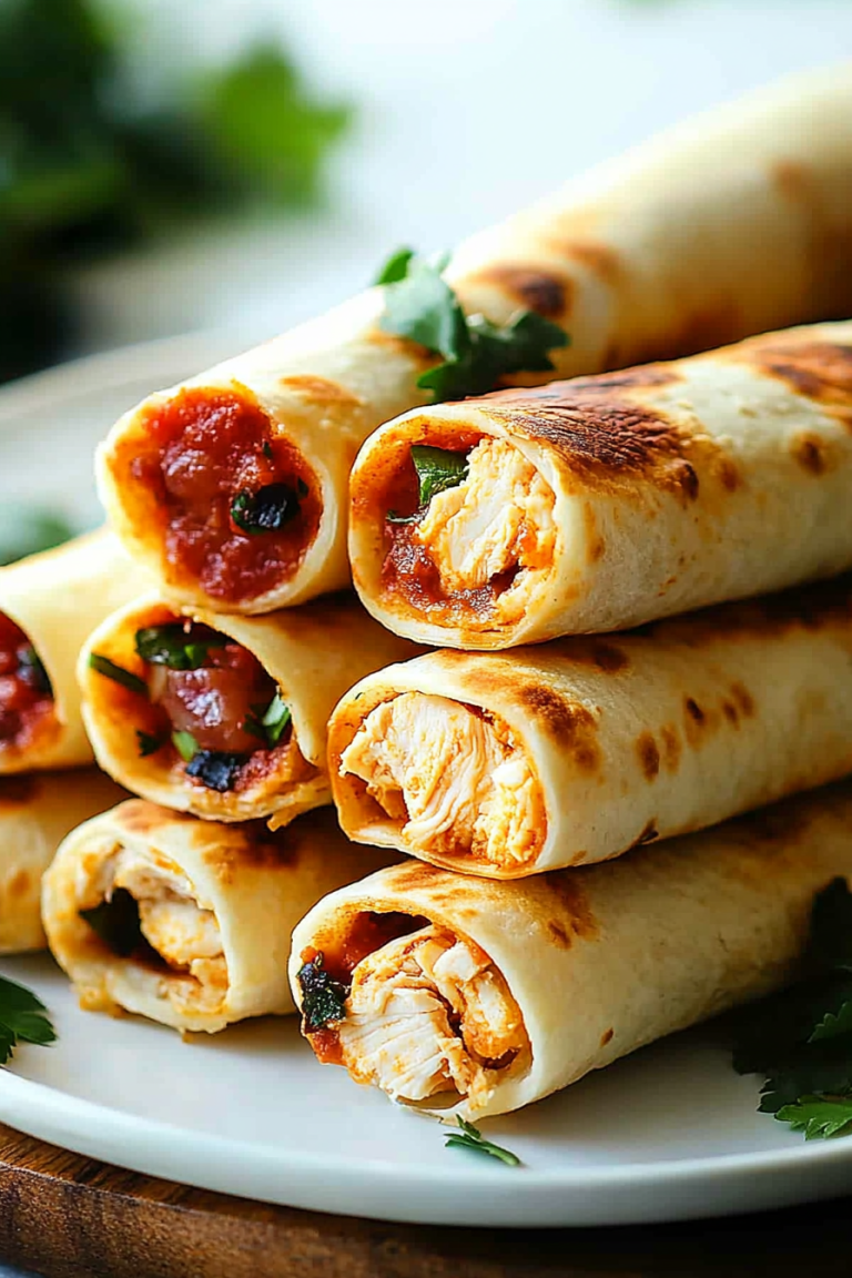 cream cheese chicken taquitos